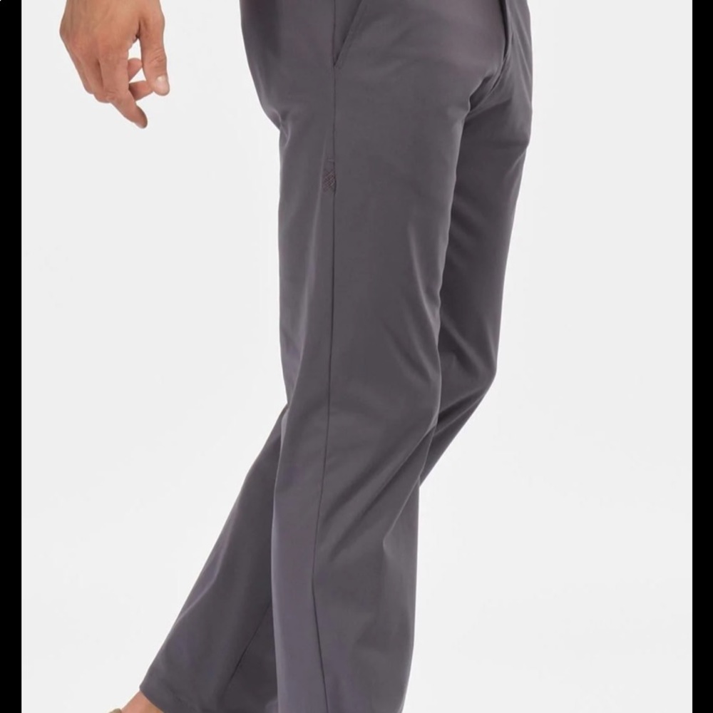 Rhone commuter pant slim iron gray 33 x 33 NWT